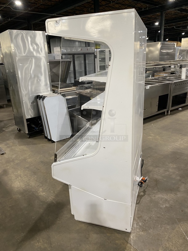 HUSSMANN Commercial Refrigerated Open Grab N Go Display Case Merchandiser! Model GSVM-4072 Serial MY13A04455! 115V/60Hz/1 Phase - Image 4 of 7