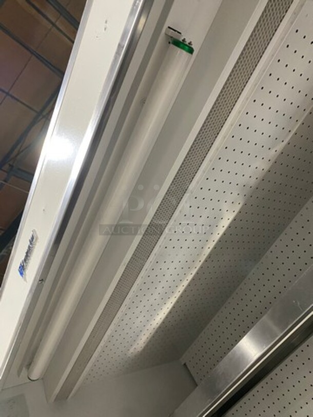 Custom Cool Commercial Refrigerated Open Grab-N-Go Display Case! With Shelves! All Stainless Steel! - Image 6 of 9