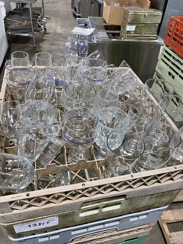 Assorted Flatware & Peg Racks! With Mixed Glassware! 13X Your Bid!  - Image 4 of 6