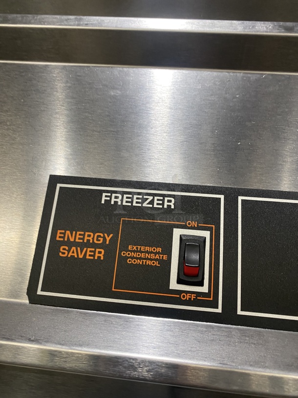 VICTORY Commercial Single Door Reach In Freezer! All Stainless Steel! Working When Removed! MODEL: FS-1D-S7-EW SN:A0741520 115V 1PH!
 - Image 7 of 8