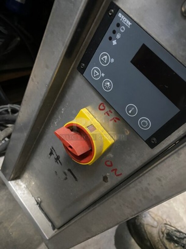 Stork Stainless Steel Gelato Display Case Merchandiser! With Sliding Back Doors!  - Image 5 of 5