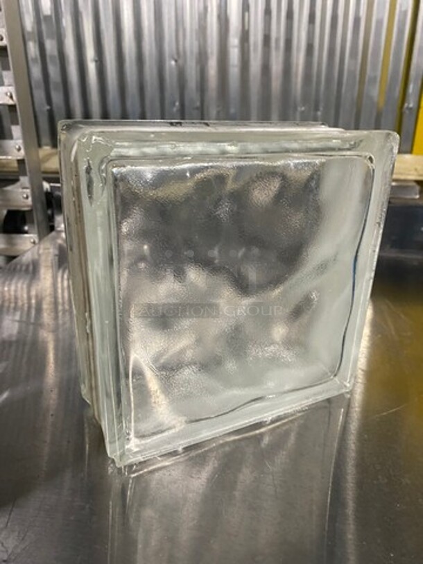 WOW! ALL ONE MONEY! Decorative Wavy Glass Block Windows! - Image 4 of 7