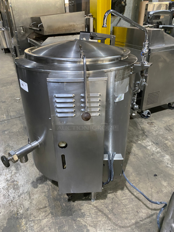 WOW! Groen Commercial Jacketed Self-Contained Soup Kettle! All Stainless Steel! On Legs! Model: AH/1E-40 SN: 73379 - Image 2 of 12
