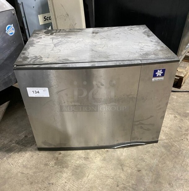 Manitowoc Commercial Ice Maker Machine Head! All Stainless Steel! MODEL SD0452A SN: 110941495 115V 1PH - Item #1117186