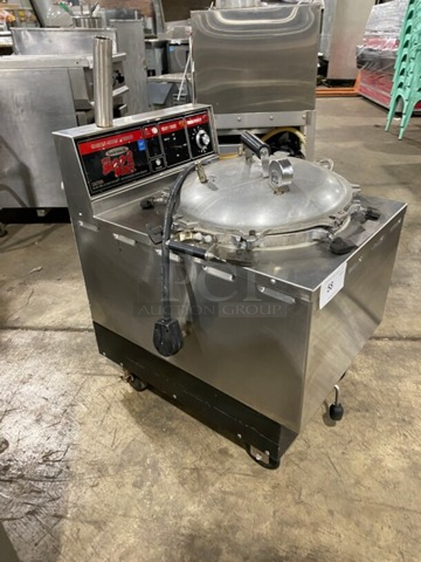 Smokaroma Commercial Electric Powered BBQ Cooker/ Smoker! All Stainless Steel! On Casters! Model: AC SN: 04539 208/240V - Image 2 of 9