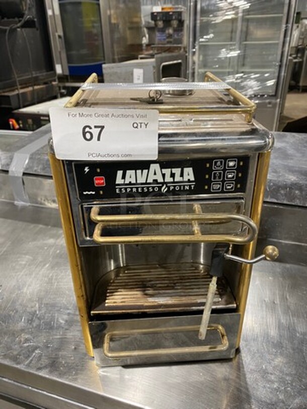 Lavazza Commercial Countertop Single Group Espresso Machine! Stainless Steel Body! Model: ESPRESSOPOINTMATINEE SN: 039889 120V - Image 1 of 9