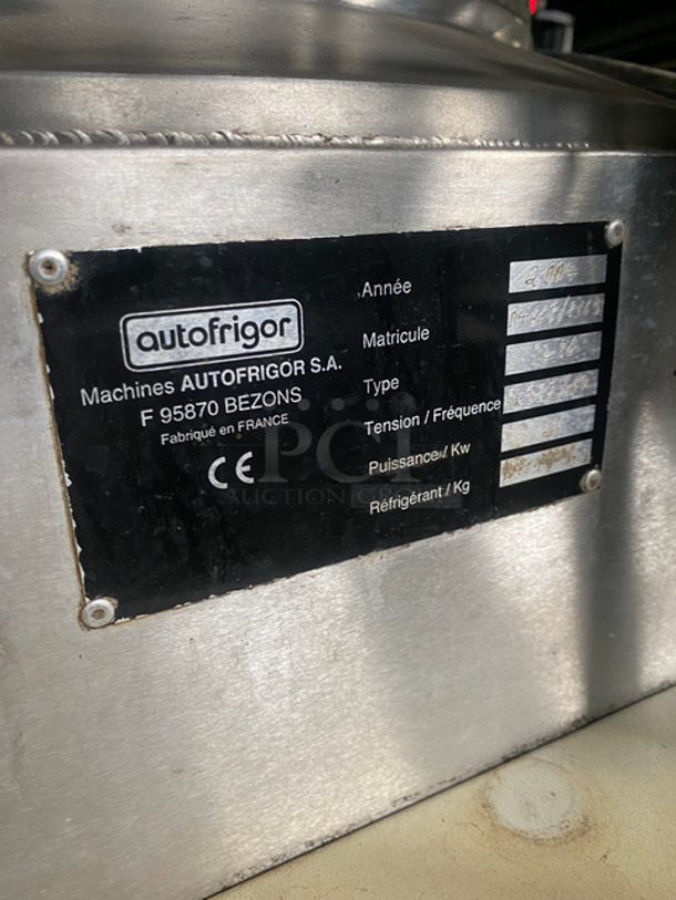 Auto Frigor Commercial Sourdough Fermenter Mixer! All Stainless Steel! On Casters! Model: PL80 - Image 9 of 10