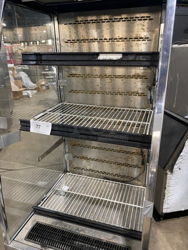 Omcan Commercial Refrigerated Open Grab-N-Go Display Case! Solid Stainless Steel! Model: RSCN0250 SN: 25825 110V - Image 5 of 8