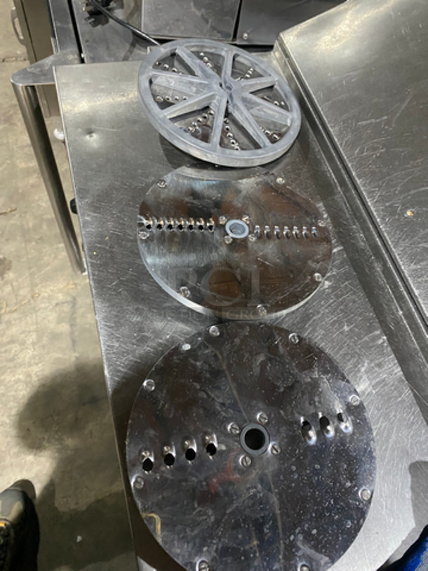 Bimg Commercial Countertop Grater/Mincer! All Stainless Steel! Model: RDA110M60S41 SN: 000007 110V 60HZ  - Image 9 of 10