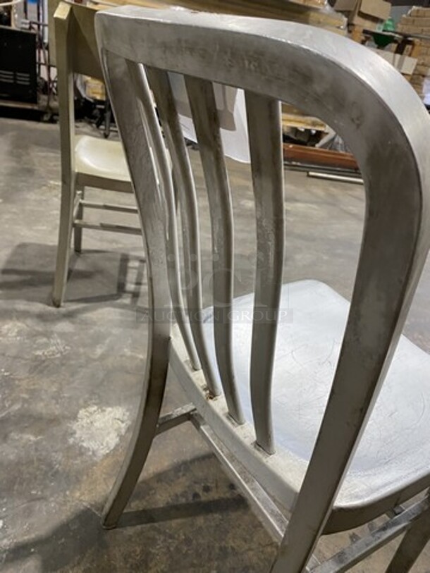Nice Alluminum Dinning Chairs! 3 X Your Bid!  - Image 6 of 6