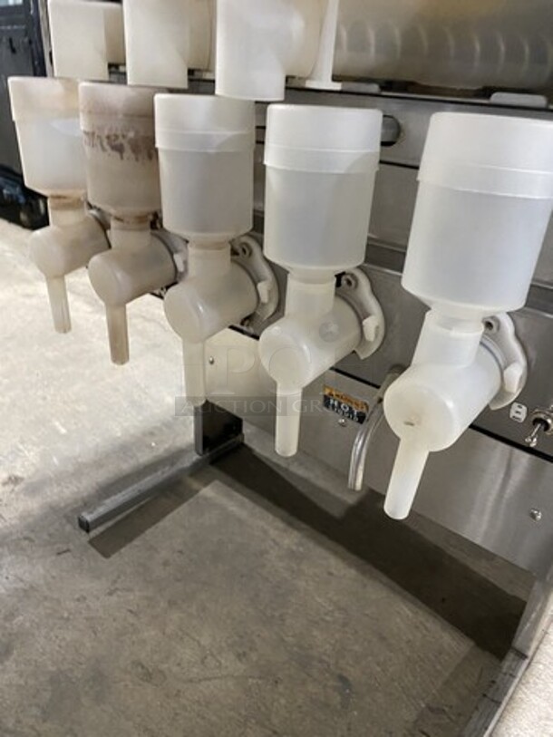 Bunn 5 Section Counter Top Hot Beverage Dispenser! Dunkin Donuts Edition!  Model IMIX5 Serial 437000002! 120/208V 1 Phase!  - Image 7 of 9