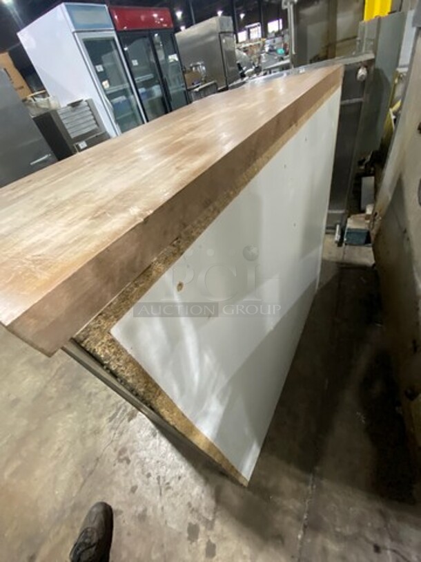 Recycle And Trash Can Shell! With Trash Deposit, Front Door And Poly Trash Bins! - Image 4 of 6