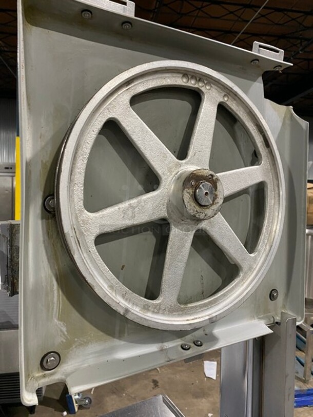  Hobart Stainless Steel Commercial Floor Style Meat Saw! Model:5801 200-230/460 Volts, 3 Phase - Image 7 of 10