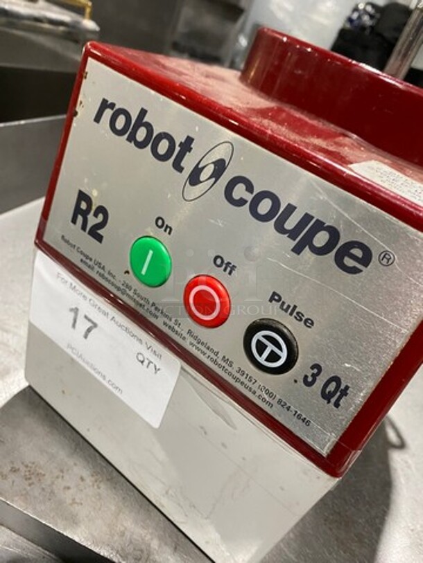 Robot Coupe Commercial Countertop Food Processor/Chopper Machine! BASE ONLY! Model: R2 120V - Image 5 of 7