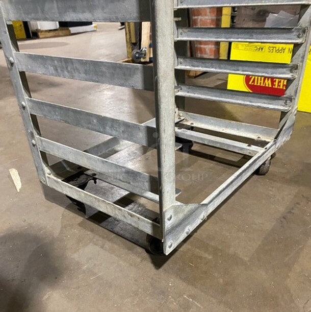 Metal Commercial Pan Transport Rack on Commercial Casters! - Image 4 of 4