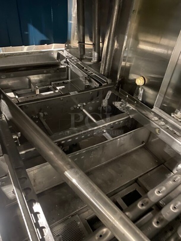 FAB! Hobart Commercial Heavy Duty Conveyor Dishwasher! All Stainless Steel! On Legs! Model: CRS66A SN: 851041280 208V 60HZ 3 Phase - Image 9 of 12