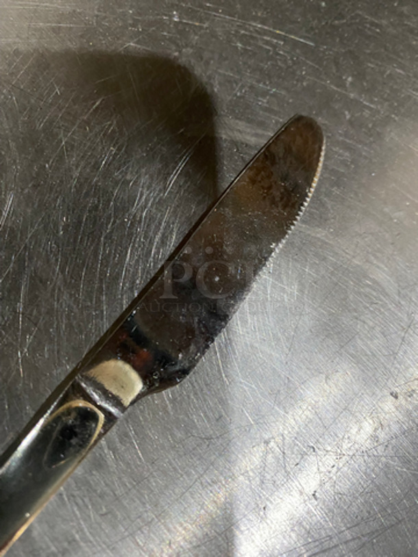 ALL ONE MONEY! Assorted Silverware Knifes! - Image 4 of 4