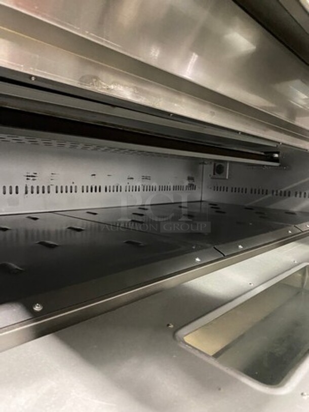 NEW! NEVER USED! OUT OF THE BOX! Astar Commercial Gas Powered Triple Deck Baking Oven! All Stainless Steel! On Casters! Model: HGB90Q - Image 7 of 12