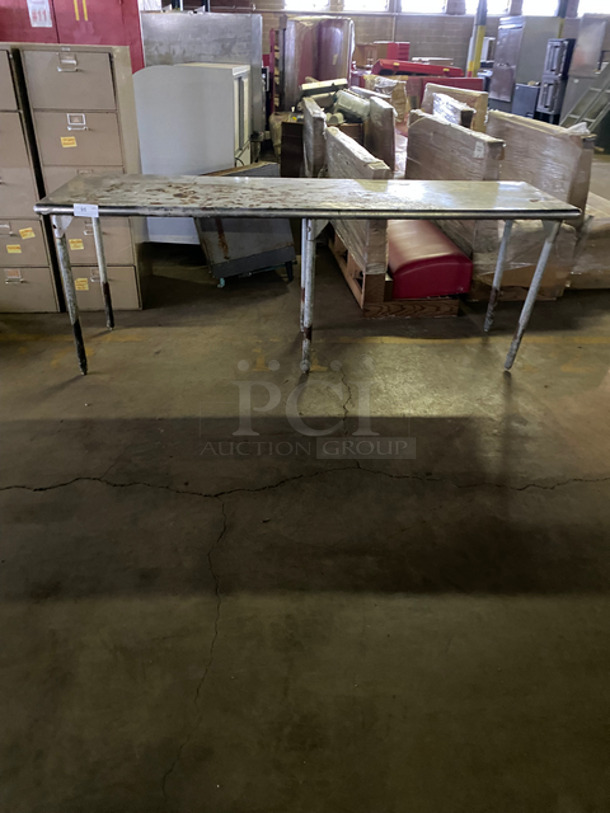 All Stainless-Steel Heavy-Duty Work/ Prep Table!