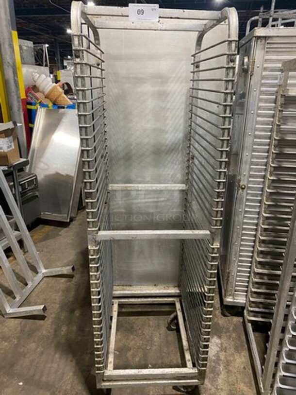Metal Commercial Pan Transport Rack! On Casters!