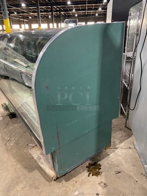 Marc Commercial Combination Dry/Refrigerated Bakery Display Case Merchandiser! With Curved Front Glass! With Sliding Rear Access Doors! Model: SPL77 120V - Image 2 of 9