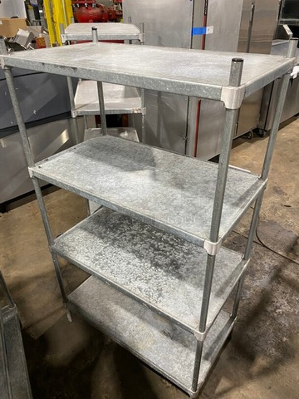 Commercial Metal 4 Tier Shelving Unit! - Image 3 of 4