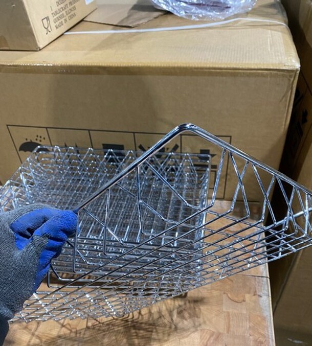 NEW! Pastries/Bagel Display Wire Baskets! 8x Your Bid! - Image 3 of 6