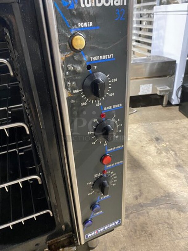 Turbofan Moffat Commercial Electric Powered Convection Oven! All Stainless Steel! On Legs! - Image 6 of 8