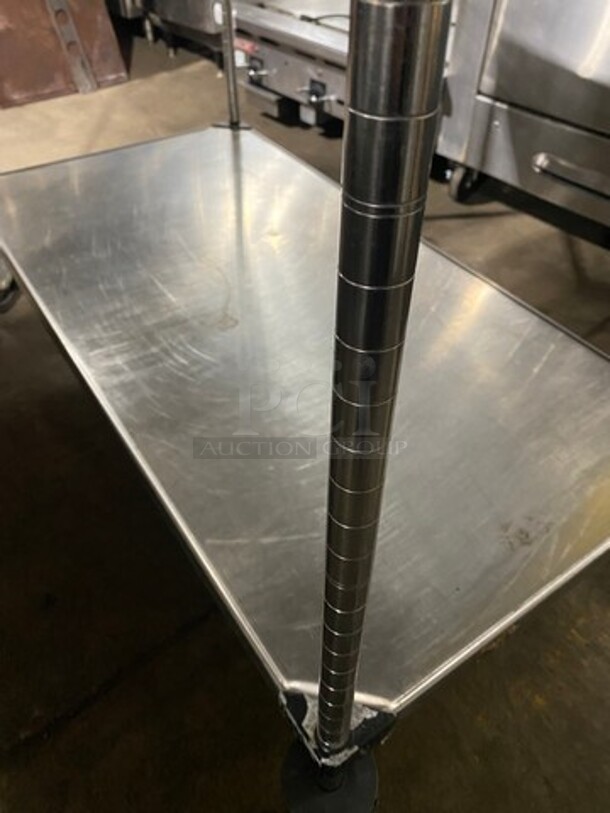 Metro Work Top/ Prep Table! With Storage Space Underneath! On Casters! - Image 5 of 8