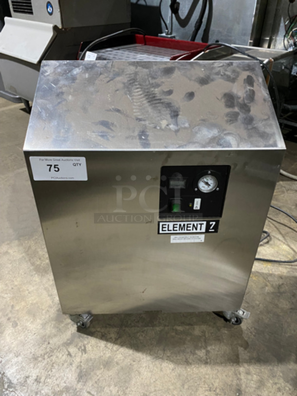 LATE MODEL! 2018 Jun Air Commercial Beverage Chiller! All Stainless Steel! On Casters! Model: 87R4MN1HSBHH SN: 0618800348 120V 60HZ