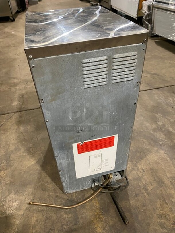 Scotsman Commercial Air Cooled Undercounter Gourmet Cube Ice Machine! With Single Door Built-in Ice Bin! All Stainless Steel! 115V 1 Phase! Model: CU50GA-1A SN: 12111320012451!  - Image 3 of 9