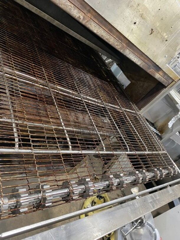 AMAZING! Middleby Marshall Natural Gas Powered Double Deck Conveyor Pizza Oven! All Stainless Steel! On Casters! 2x Your Bid Makes One Unit! - Image 5 of 11