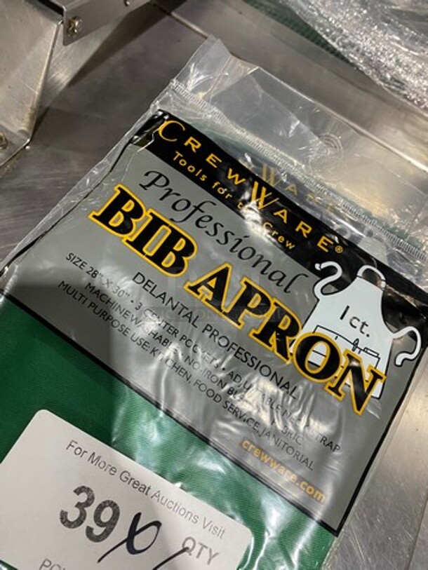 NEW! Crew Ware Professional Bib Apron! 6x Your Bid! - Image 2 of 3