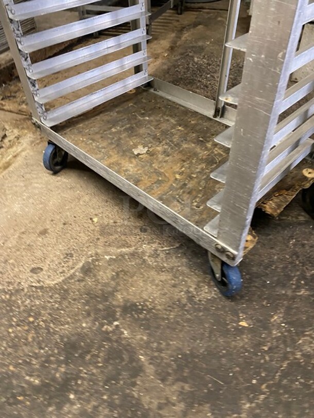 Metal Commercial Pan Transport Rack on Commercial Casters! - Image 4 of 4