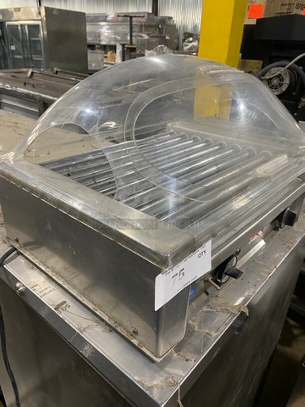 Nemco Commercial Countertop Hot Dog Roller Grill! All Stainless Steel! Model: 8027564 SN: H02 120V - Image 4 of 7