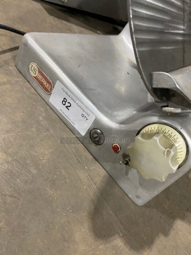 Sweet! Berkel Heavy Duty Commercial 12 Inch Blade Meat & Cheese Slicer! 115V 1 Phase!  - Image 6 of 7