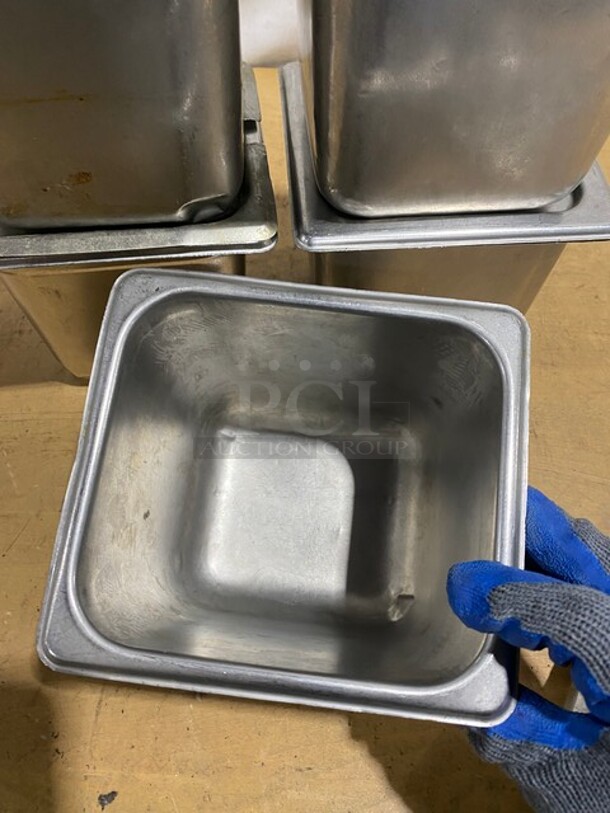 Amko Stainless Steel Steam Table/Hotel Pans! With Lids! 5X Your Bid! - Image 3 of 8
