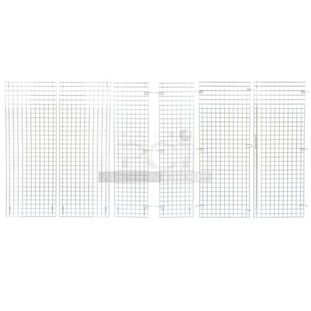 BRAND NEW SCRATCH & DENT! Regency NSF Chrome Wire Security Cage - 18" x 48" x 61" - Image 4 of 7