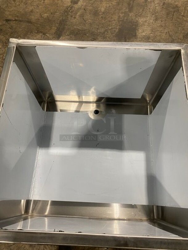 NEW! Commercial Drop In Ice Bin! Solid Stainless Steel! - Image 5 of 6