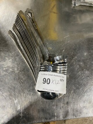 Stainless Steel Decorative Top Ladles! 12x Your Bid!