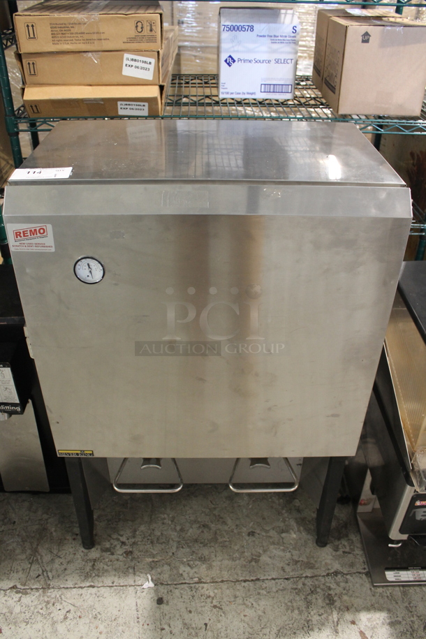 BRAND NEW SCRATCH AND DENT! Silver King SKMAJ2/C4 Stainless Steel Commercial Countertop Milk Dispenser. 115 Volts, 1 Phase. Tested and Working! - Image 1 of 5