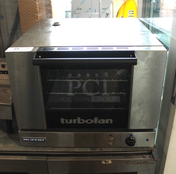 Moffat Turbofan E22M3 Stainless Steel Commercial Countertop Electric Powered Convection Oven. 110-120 Volts, 1 Phase.  - Image 1 of 5