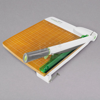 BRAND NEW SCRATCH AND DENT! Westcott 16717 CarboTitanium 12" Metal / Wood 30 Sheet Guillotine Paper Trimmer