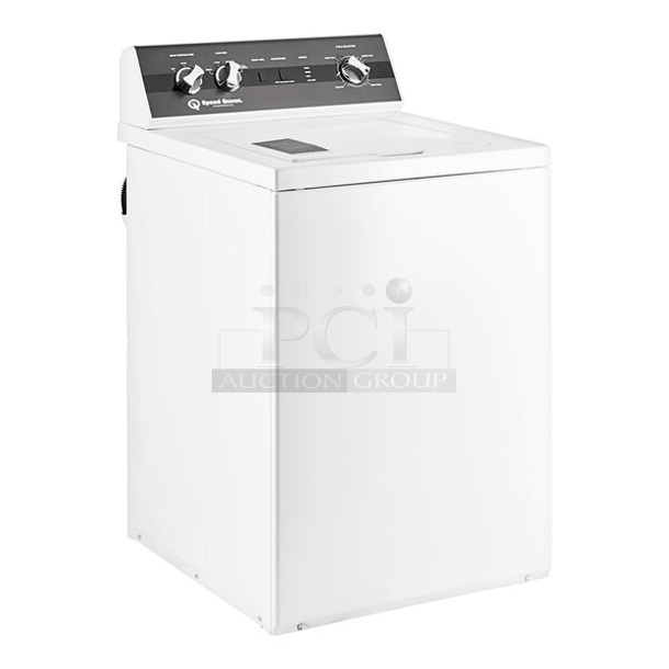 BRAND NEW SCRATCH AND DENT! Speed Queen TR3003WN 3.2 cu. ft. 27" Top Load Washer with Perfect Wash - Free Use - Image 1 of 6