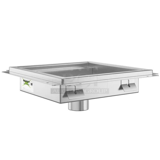 BRAND NEW SCRATCH AND DENT! Regency 600FT1818SS Stainless Steel Floor Trough. - Image 1 of 5
