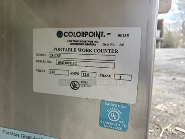 Colorpoint Portable Work Counter|On Casters! - Image 5 of 9