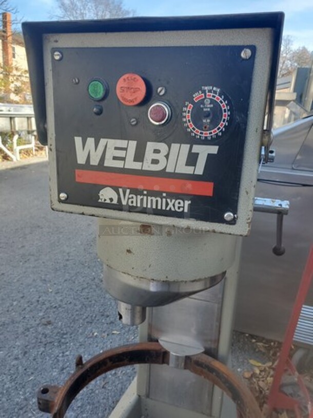 Welbilt Varimixer (No include attachments) Not tested. 3PH - Image 7 of 8