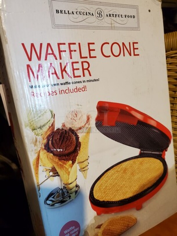 WAFFLE CONE MAKER OPEN BOX! - Image 4 of 4