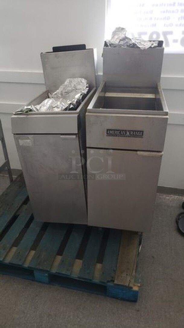 Lot of 2 Deep Fryers. Not Tested. (Location 2)