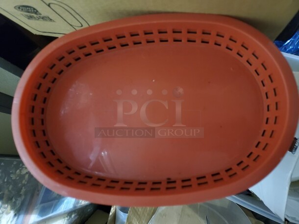 Plastic Classic Fast Food Basket - Image 1 of 4